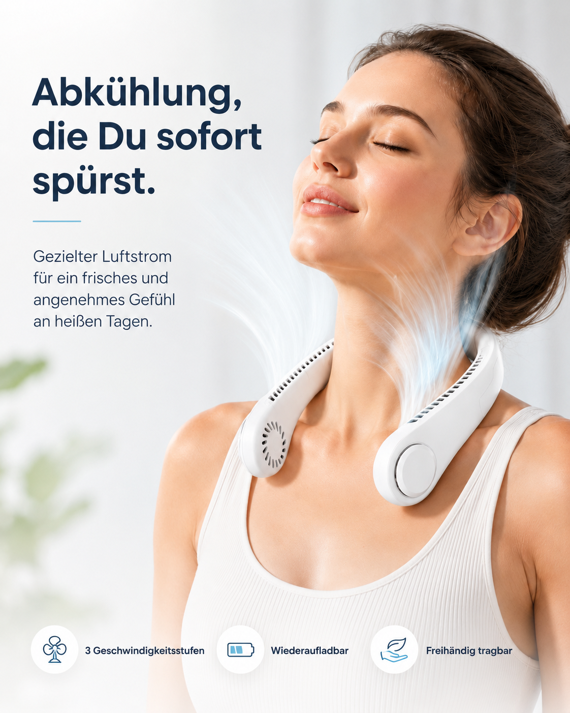 BREEZ™ NeckFan Ventilator