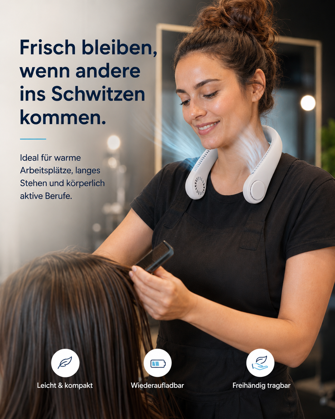 BREEZ™ NeckFan Ventilator