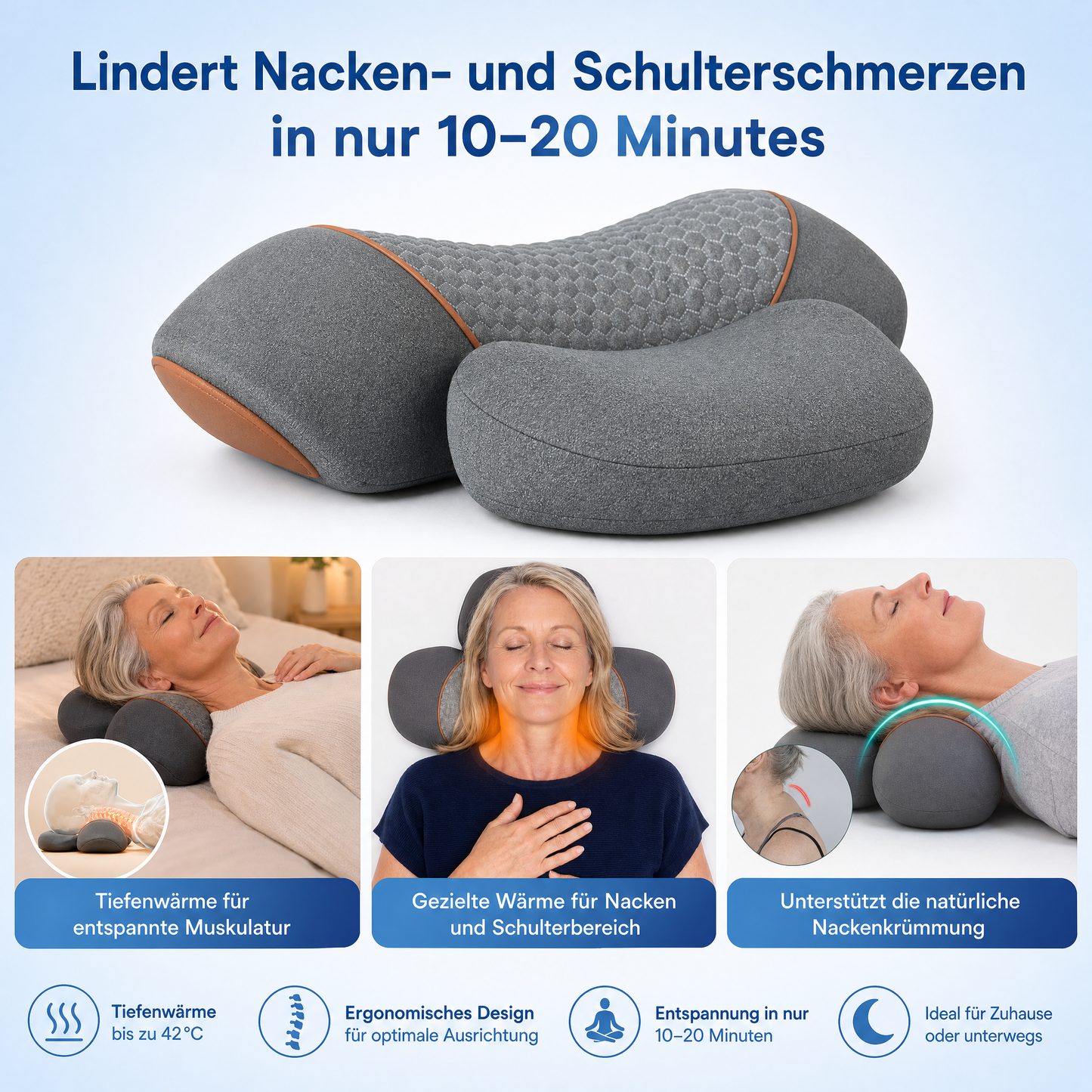 PhysioRest™ 3in1 Massagekissen NEU!