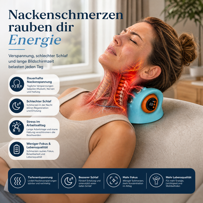 Revitool 6in1 Nacken Massagegerät