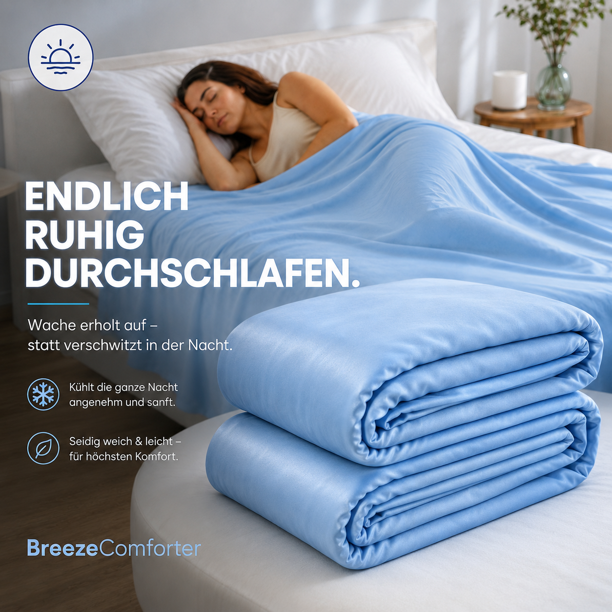 BreezeComforter™ kühlende Eis Decke